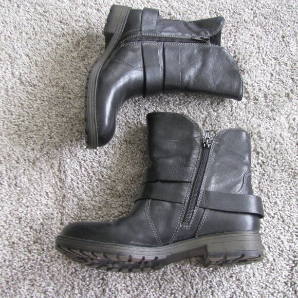 Naturalizer leather moto boots 5.5 - Picture 3 of 11